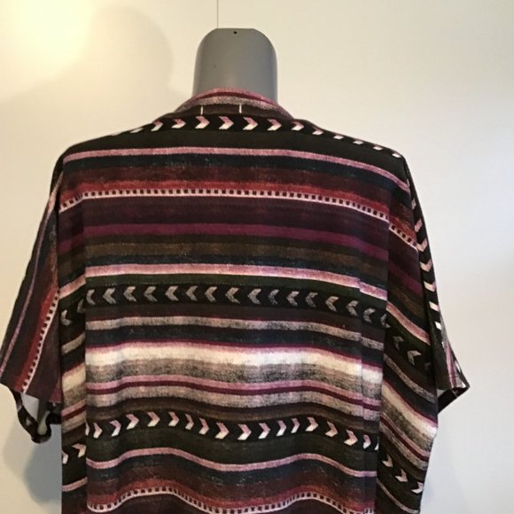TopMark Boho Fringe Cardigan Shawl Size XS - Picture 4 of 10